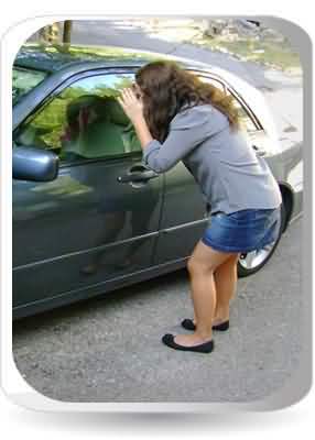 keys locked in car